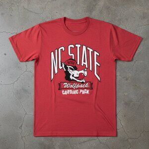 NC State Wolfpack Cardiac Pack Retro Vintage Graphic Tee